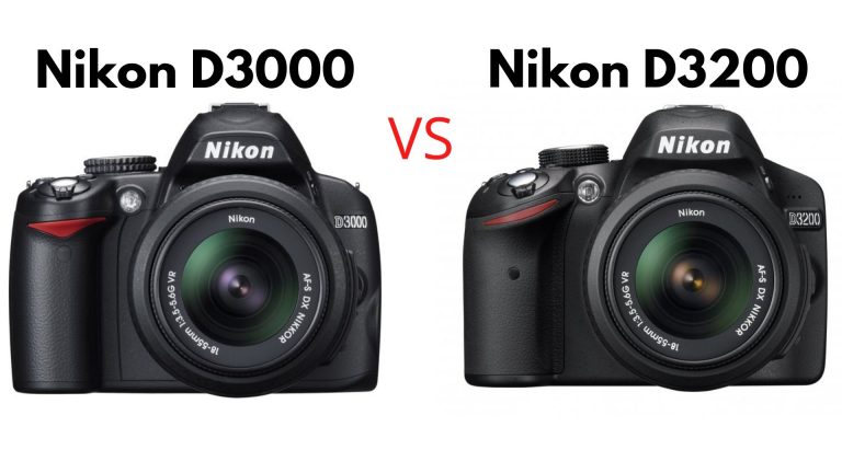 Nikon D3000 vs Nikon D3200