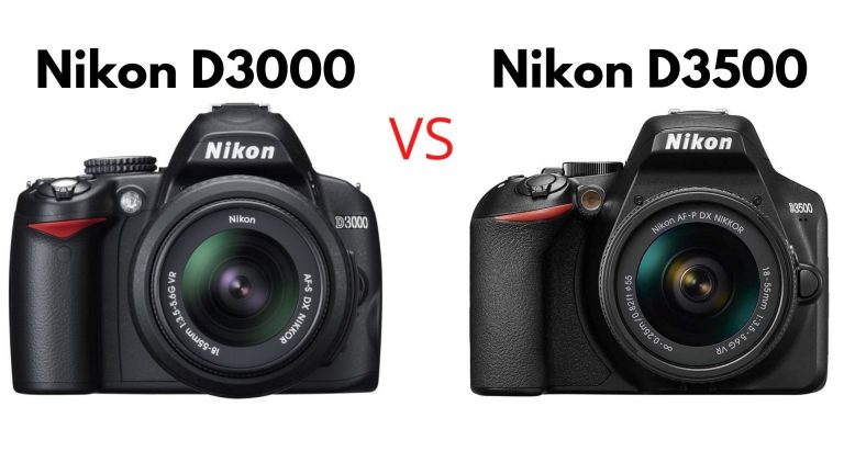 Nikon D3000 vs Nikon D3500