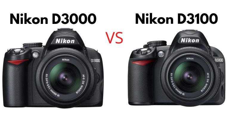 Nikon D3000 vs Nikon D3100