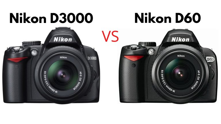 Nikon D60 vs Nikon D3000