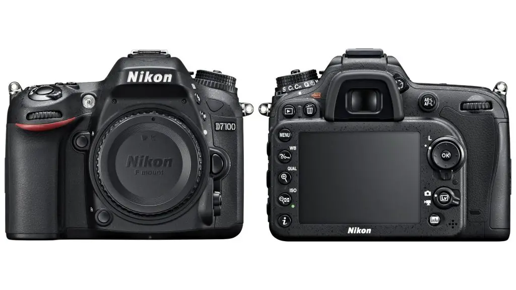 Nikon D7100 ขนาดและน้ำหนัก