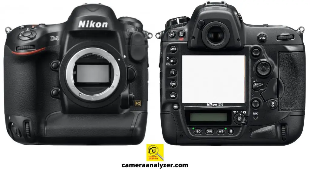 Nikon D4 body size and weight