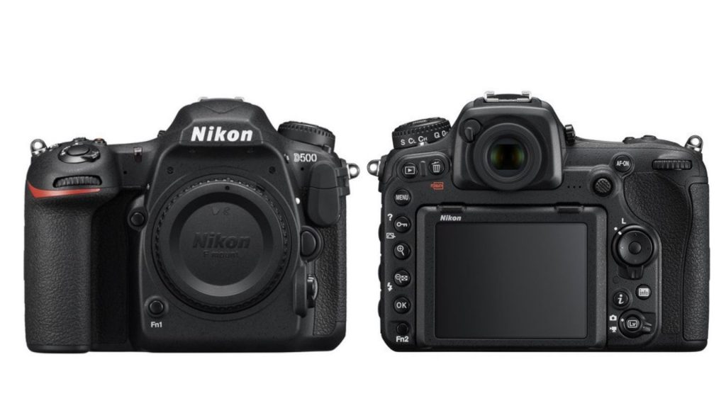 Nikon D500 body size and weight
