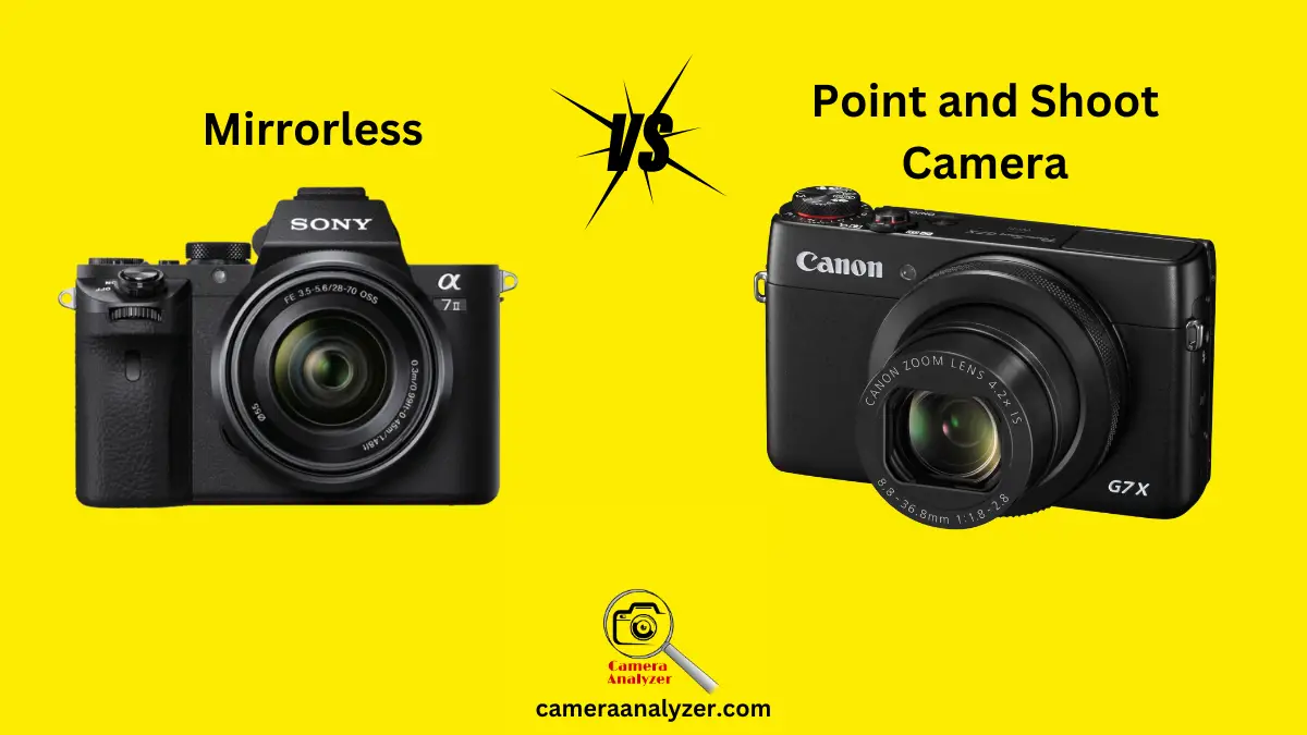 Mirrorless vs. Point and Shoot Camera