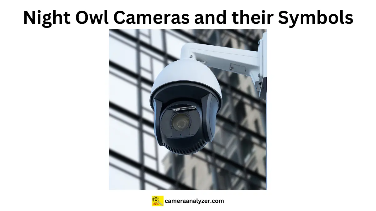 Night owl security camera symbols meaning